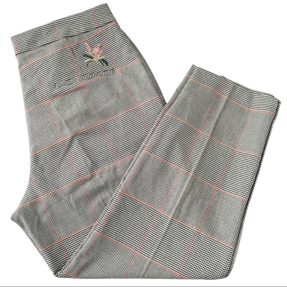 Ted Baker DARCEYT Houndstooth Crop Trouser Pants - Picture 13 of 16